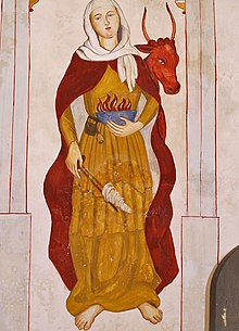 Saint Brigid iconography